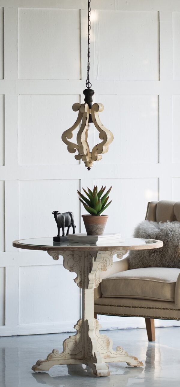 Chateau Scroll Pendant