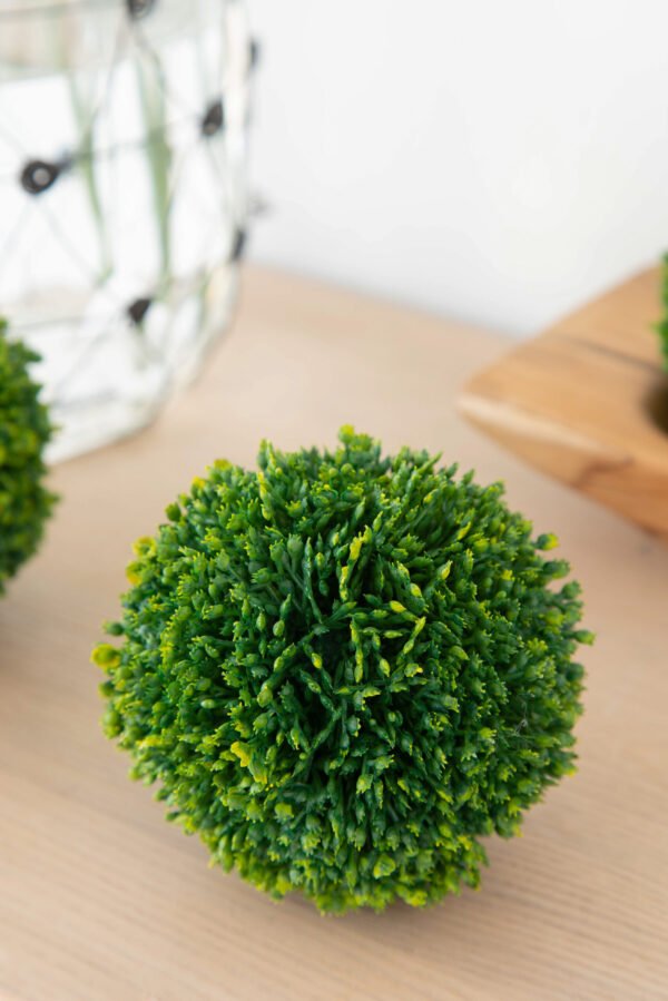 Faux Boxwood Ball Trio – Gift Boxed Set - Image 3