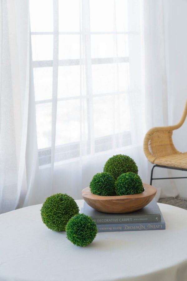 Faux Boxwood Ball Trio – Gift Boxed Set - Image 6
