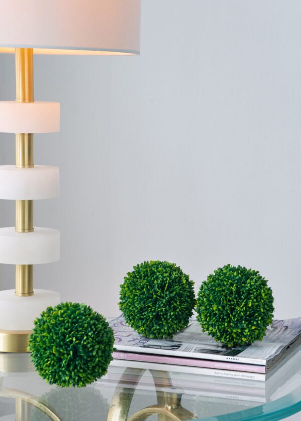 Faux Boxwood Ball Trio – Gift Boxed Set - Image 9