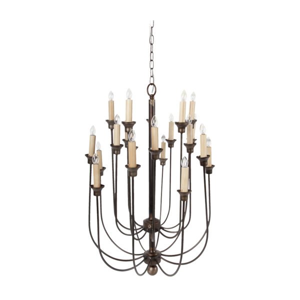 Cathedral Bronze Grand Tiered Chandelier - Image 2