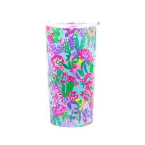 Lilly Pulitzer 20 oz Insulated Tumbler with Lid- Me and My Zesty
