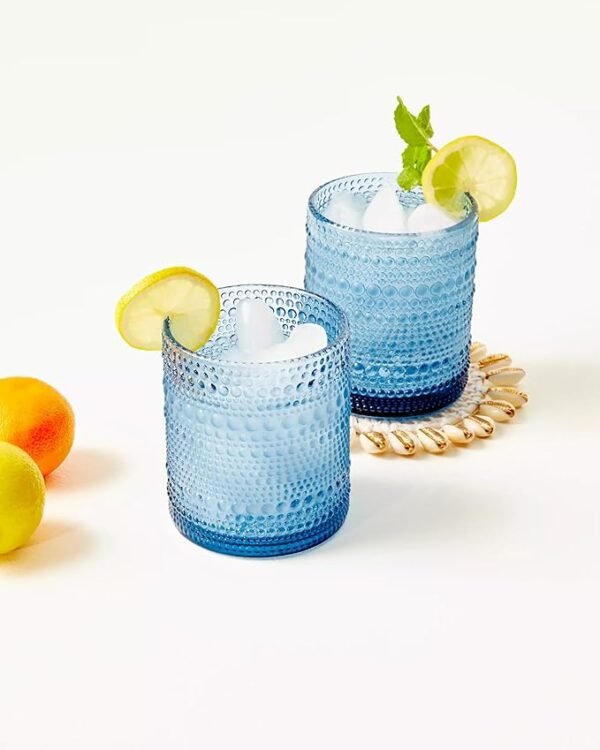 Lilly Pulitzer Double Old Fashioned Glasses
