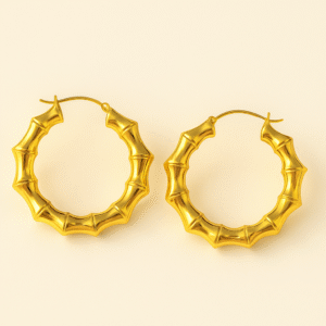 Savannah Luxe Bamboo Hoops