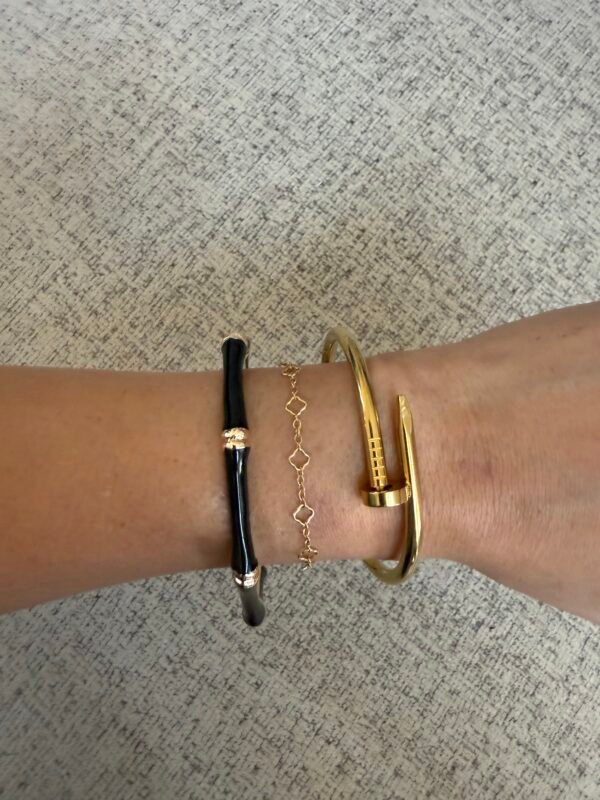 Black Tropical Grove Bangle - Image 2