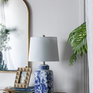 Chinoiserie Garden Jar Lamp