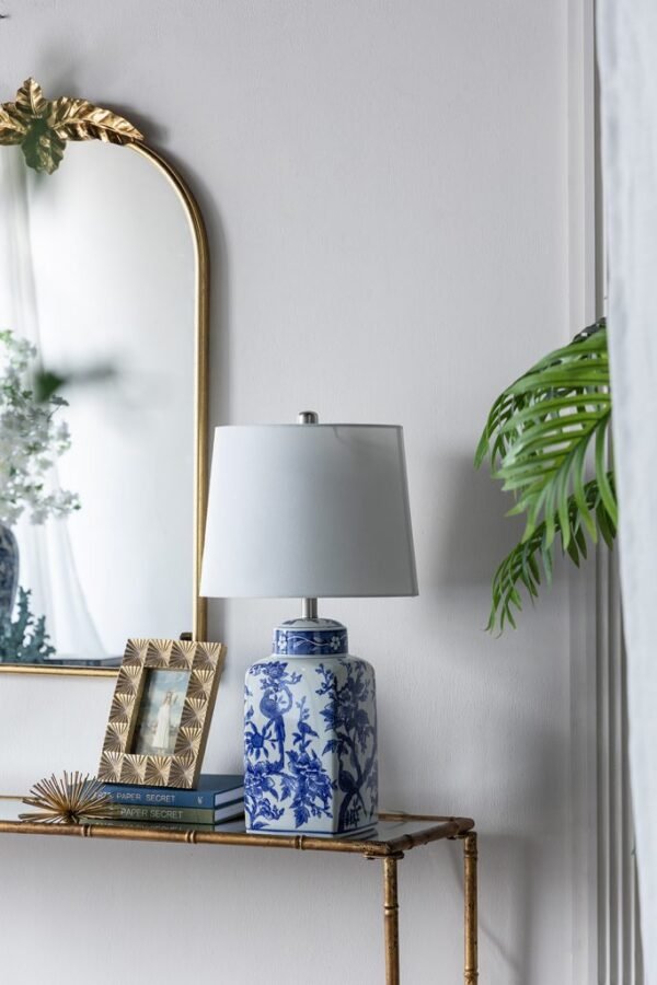 Chinoiserie Garden Jar Lamp
