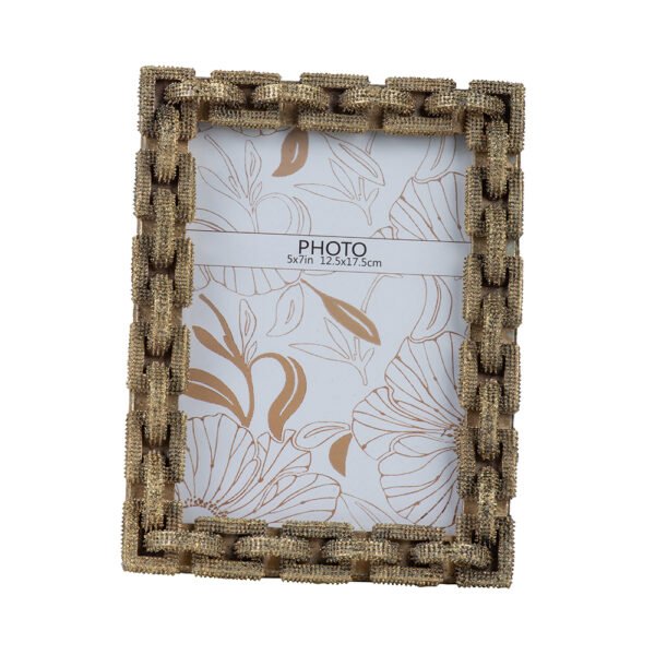 Gilded Link Chain Photo Frame