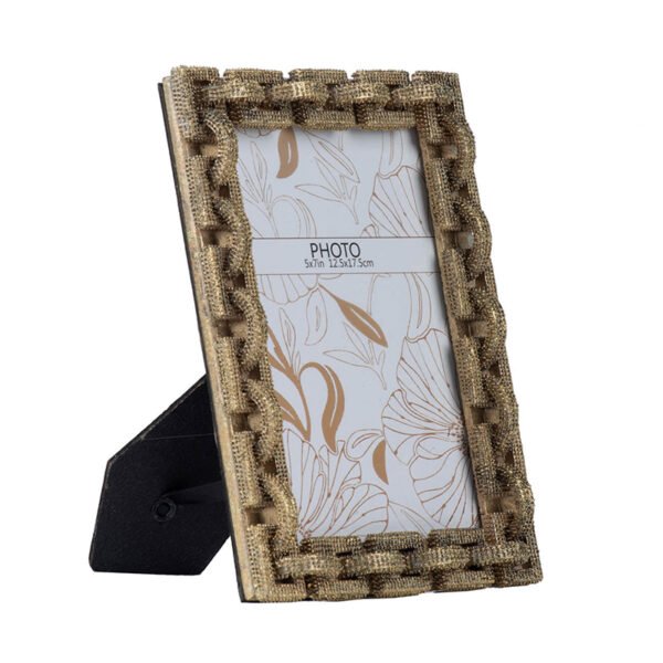 Gilded Link Chain Photo Frame - Image 2