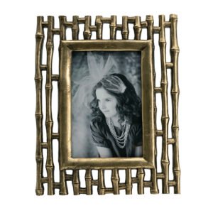 Antique Gold Bamboo Frame