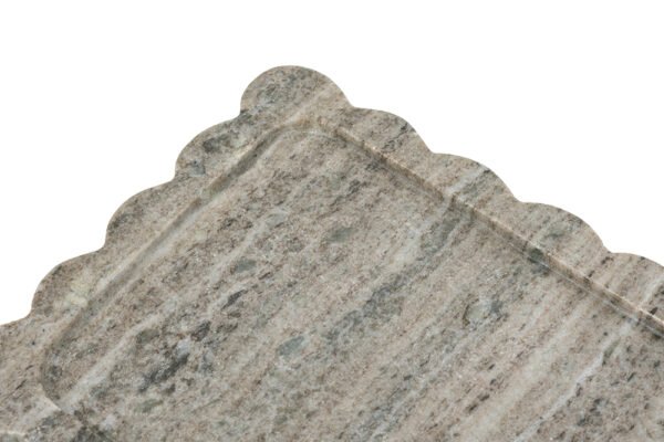 Scalloped Edge Marble Tray - Image 4
