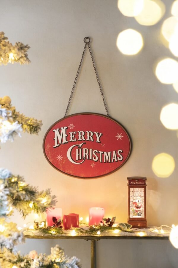 Merry Christmas Hanging Sign