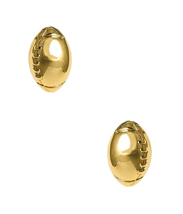 Football Stud Earring