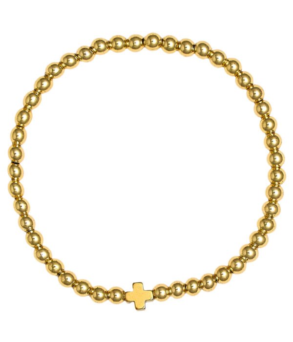 Hadley Cross Beaded Bracelet
