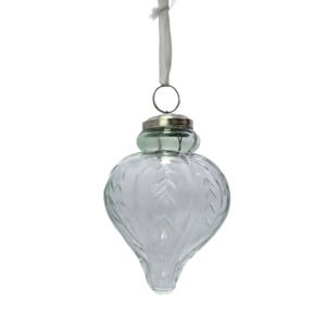 Classic Clear Glass Ornament