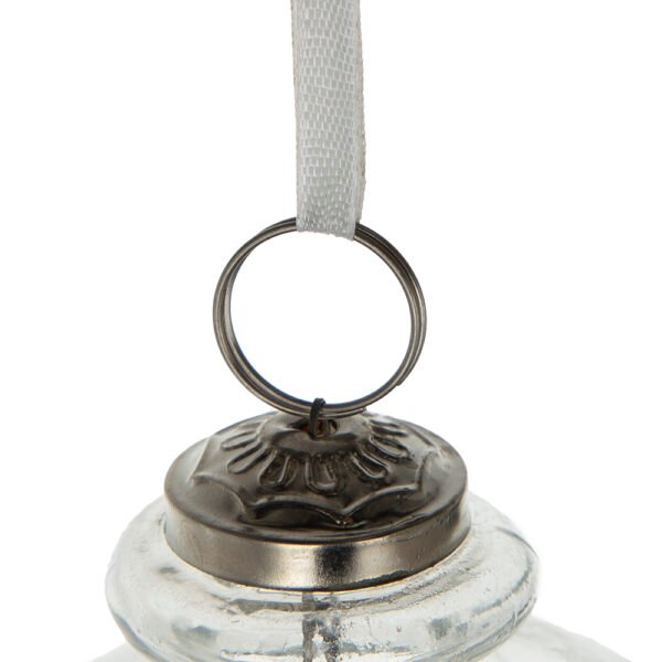 Classic Clear Glass Ornament - Image 3