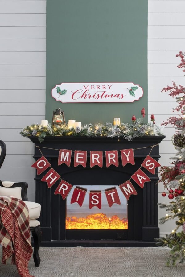 Merry Christmas Hanging Banner - Image 3