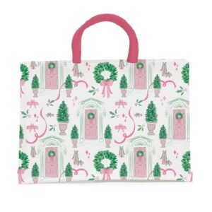 Classic Home for Christmas Market Shopper Tote