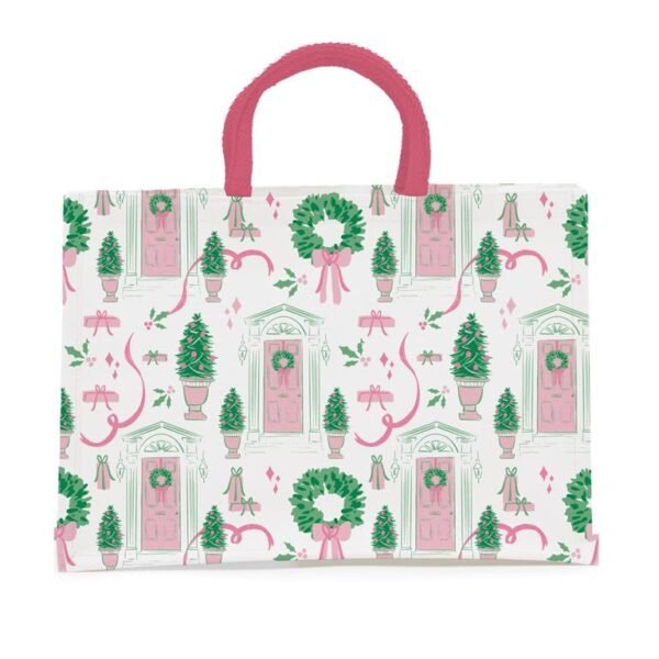 Classic Home for Christmas Market Shopper Tote