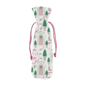 Home for Christmas Bottle Keeper Pouch